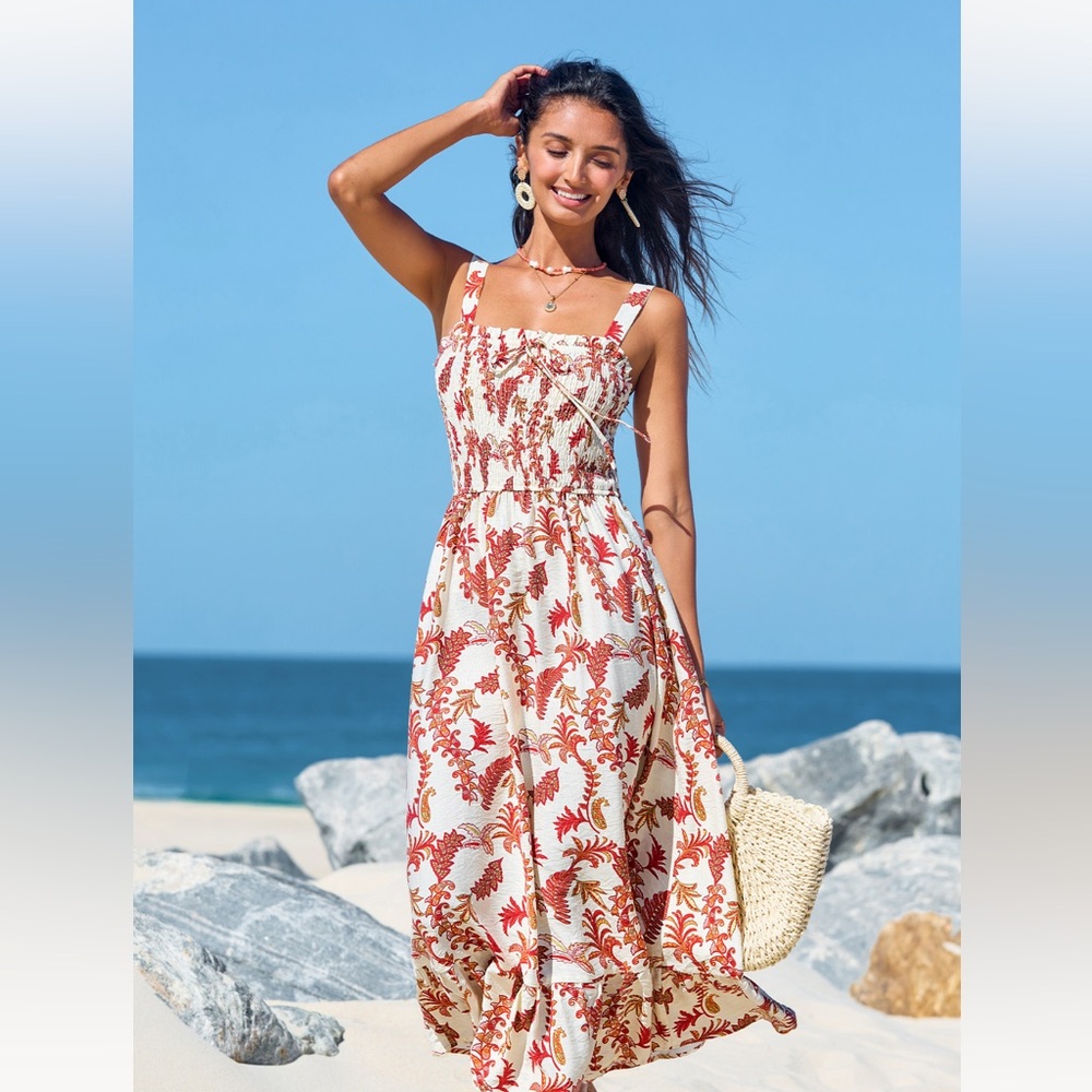 NEW | Cupshe | Cottage Midi Dress